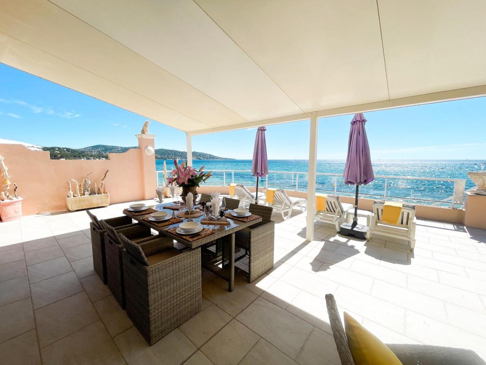 Villa Sur La Plage Sainte Maxime Chambre photo