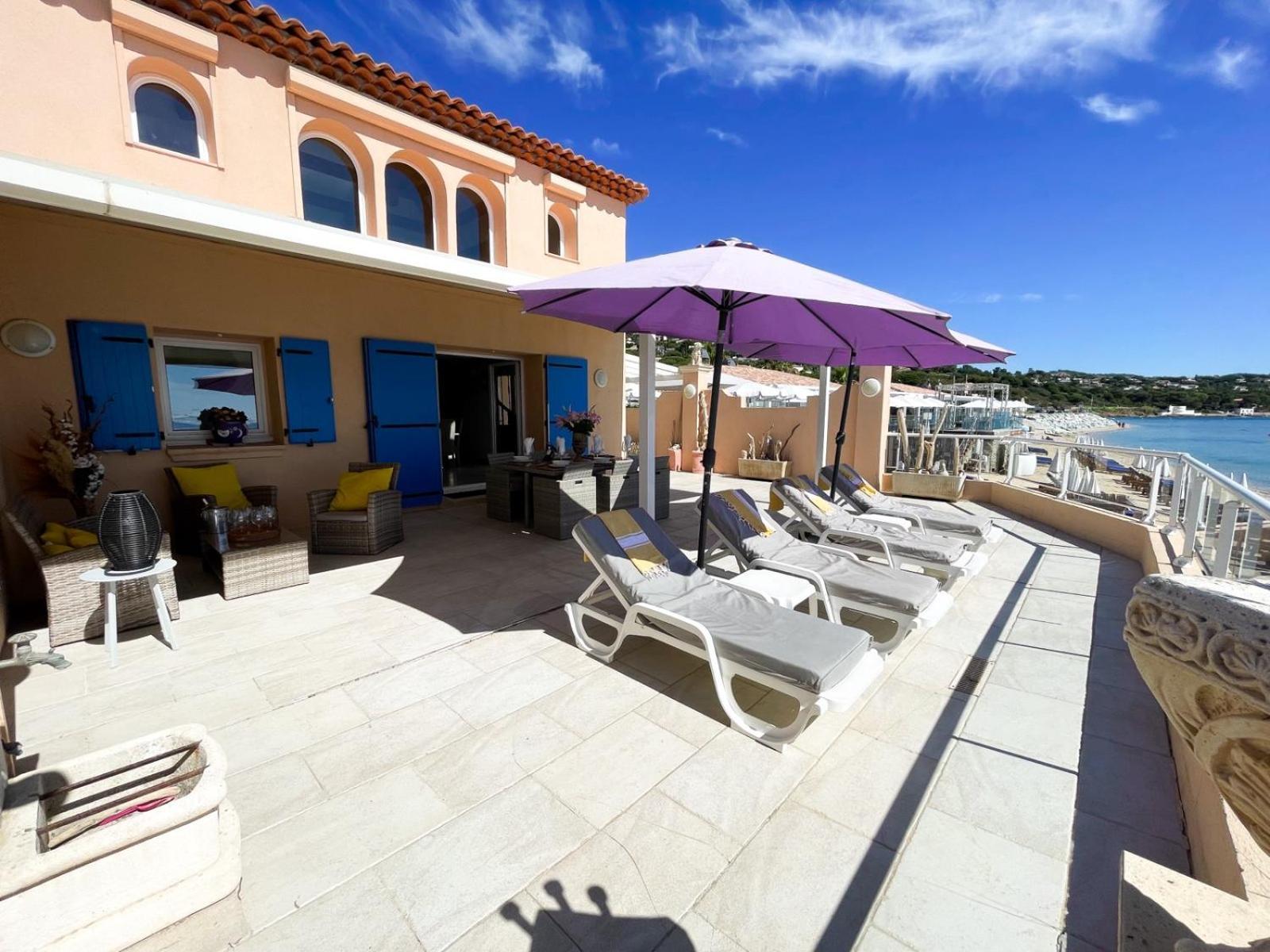 Villa Sur La Plage Sainte Maxime Chambre photo